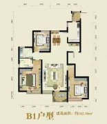 59.8萬上海豪庭 142平三室兩衛(wèi)