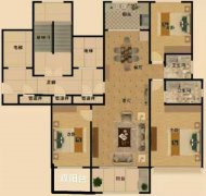 錦華茗邸電梯好樓層146.8平三室兩衛(wèi)63.8萬