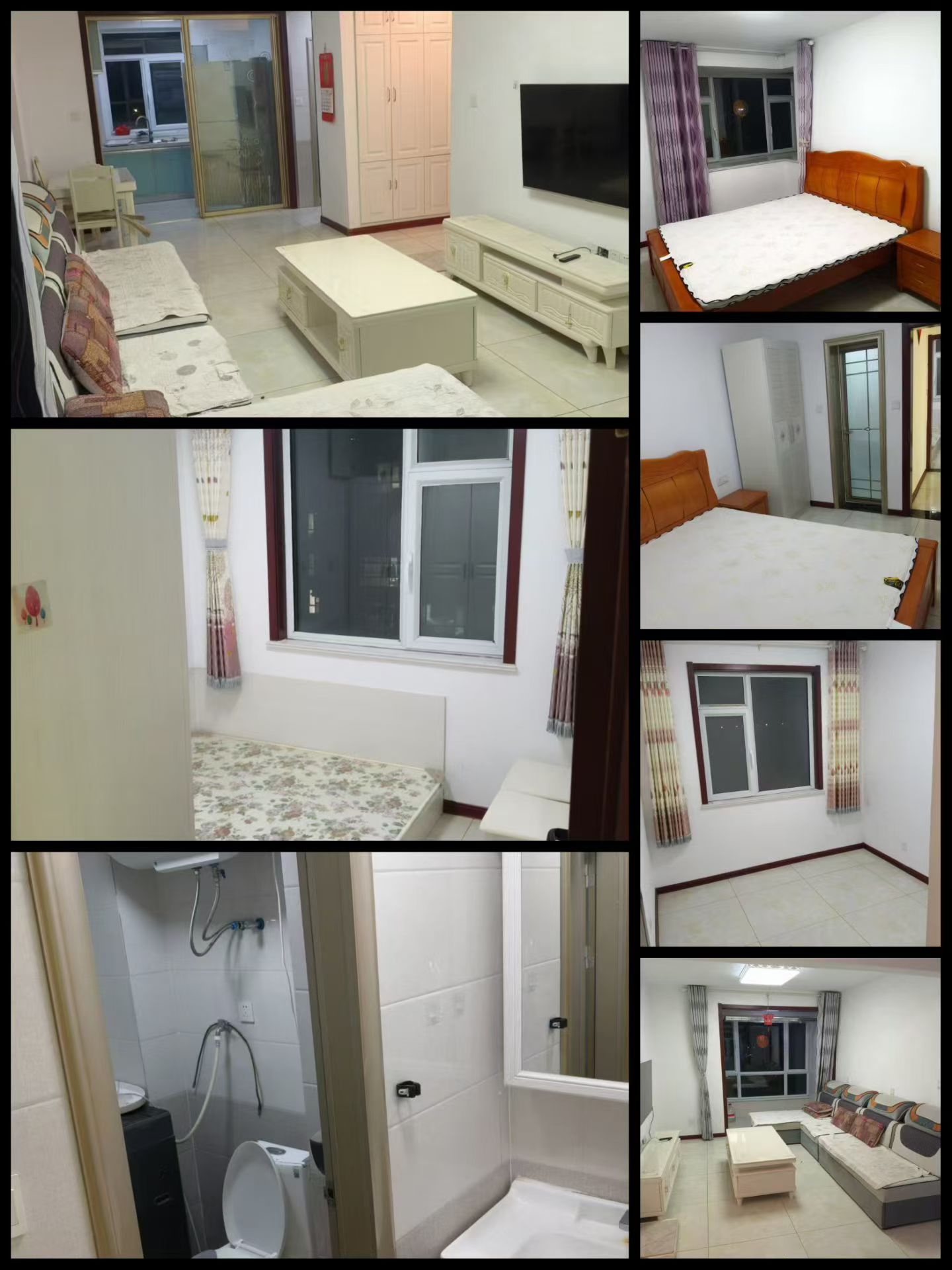 @東城區(qū)福灣，電梯7樓，3室2衛(wèi)!